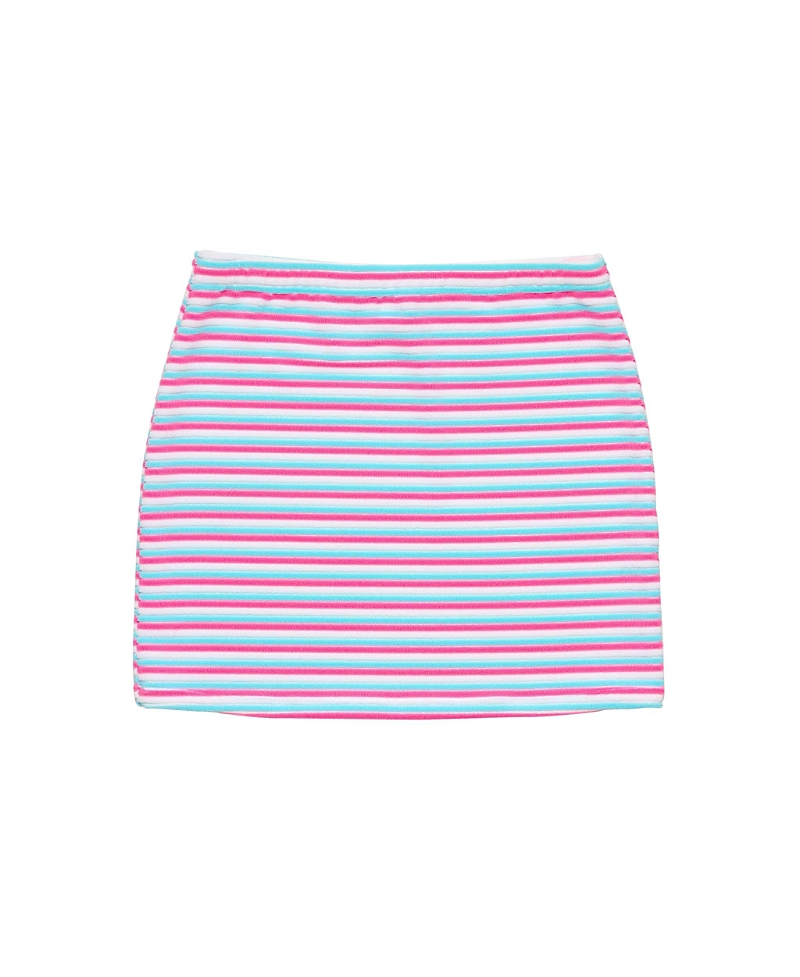 Snapper Rock Girls' Sorbet Stripe Teen Mini Skirt - Big Kid