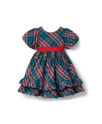 Girls' The Bow-Tied Tartan Dress - Baby, Little Kid, Big Kid