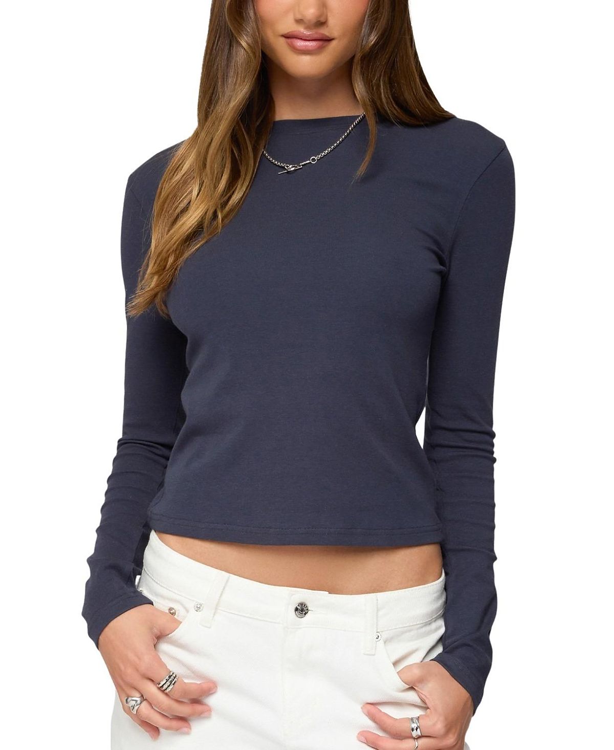 Edikted Kiyan Long Sleeve T Shirt