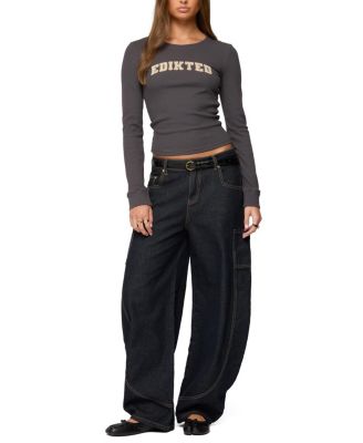 Essential Edikted Ribbed T Shirt