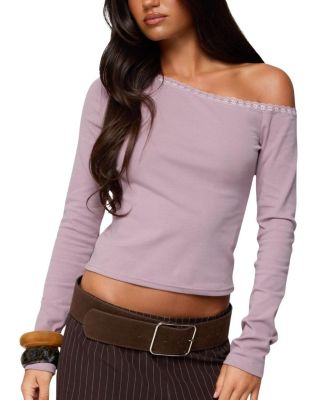 Emmiline Lacey Off Shoulder Top