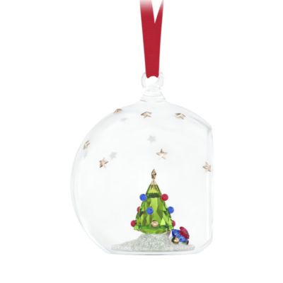 Holiday Cheers Tree and Gifts Ball Ornament
