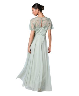 Embellished Bodice Bridesmaids Dress