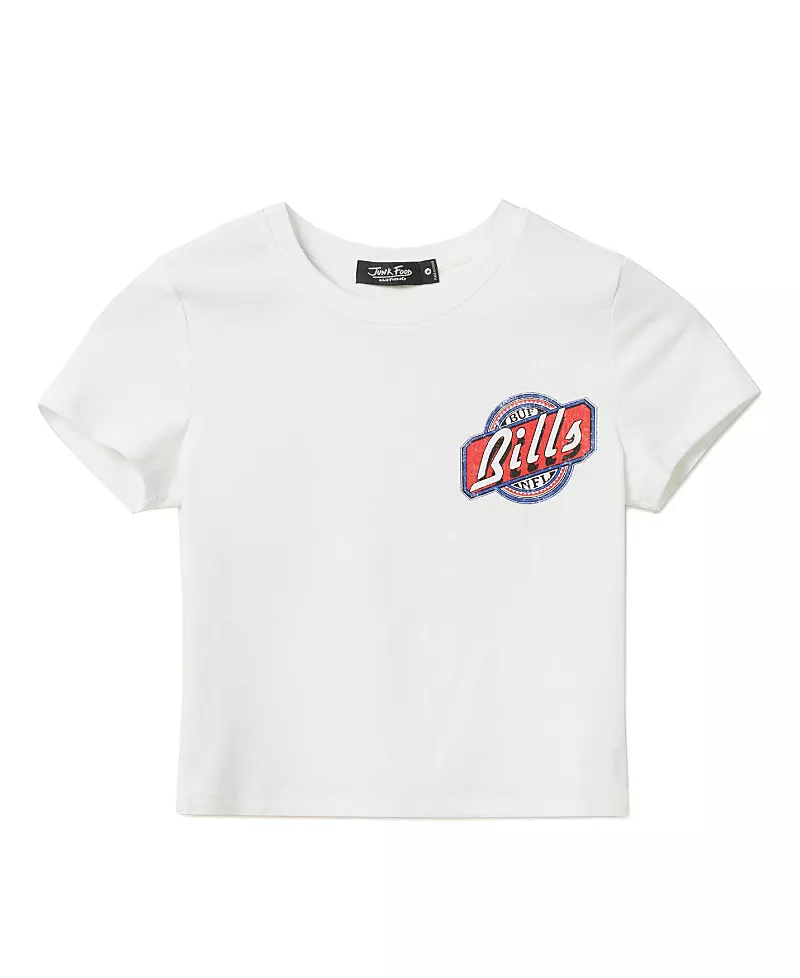 Junk Food Clothing Women's Nfl Buffalo Bills Cheers Baby Tee