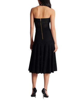 halter black dress maxi Paths Cross Maxi Dress Black / L main image 1