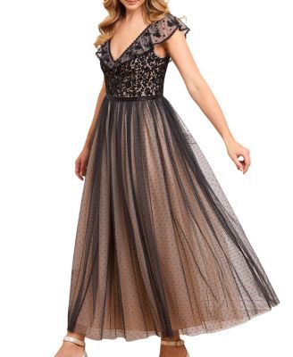 Adeline Bodice Ankle Gown
