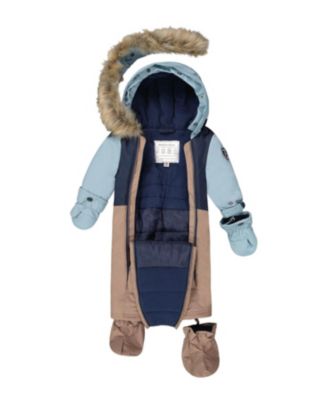 Boys' One-Piece Play Snowsuit Designed for Car Seat - Baby, Little Kid