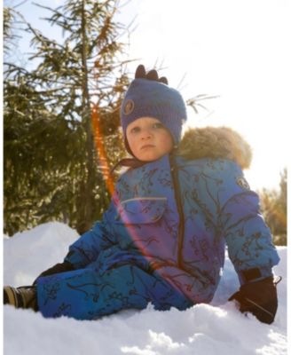 Boys' One-Piece Play Snowsuit Designed for Car Seat Dinosaur - Baby, Little Kid