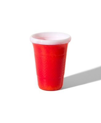  Handblown Glass Red Party Cup by Gather Glass