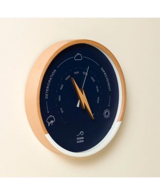  Weather Changing Barometer Clock by Ocean Clock