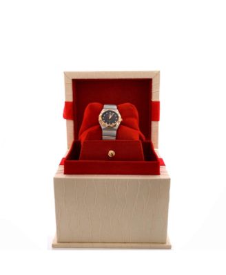  Constellation Quartz Watch in Stainless Steel and Rose Gold with Diamond Markers 25mm