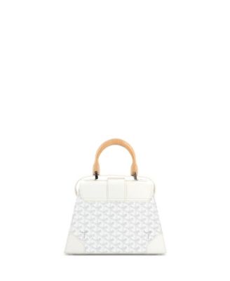  PM Saigon Top Handle Bag Coated Canvas with Leather