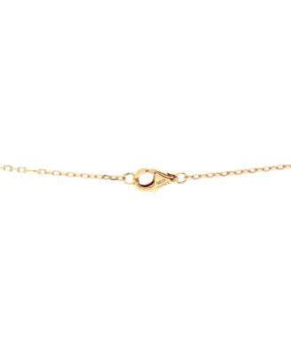  Juste un Clou Pendant Necklace 18K Gold with Diamonds, 15.25 - 16"