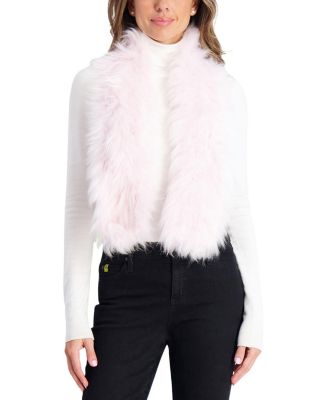  Cashmere Goat Knit Pull-Through Scarf