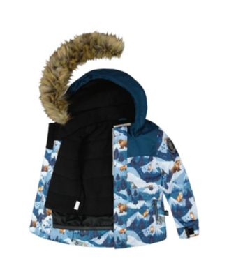  Boys' Two-Piece Bear Discover Snowsuit - Little Kid, Big Kid