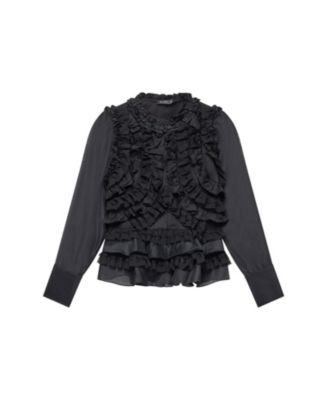  Women's Ruffle Detail Blouse