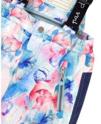 Girls' Two-Piece Floral Play Snowsuit - Big Kid