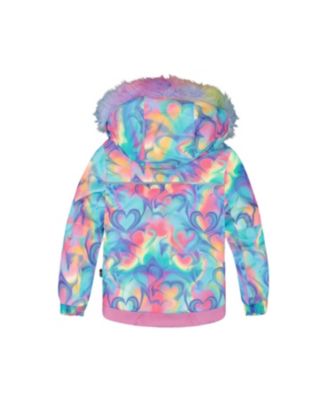 Girls' Two-Piece Play Heart Snowsuit - Big Kid