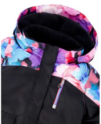 Girls' Two-Piece Butterfly Play Snowsuit - Big Kid