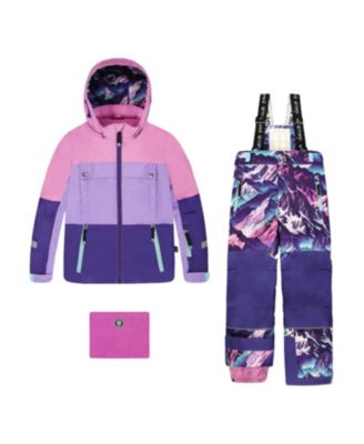  Girls' Two-Piece Mountain Teknik Snowsuit - Big Kid
