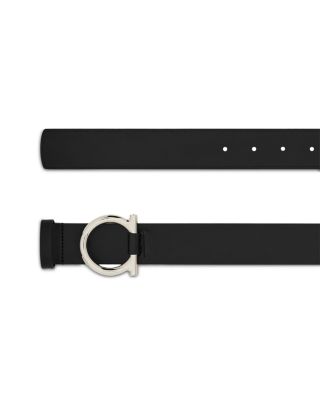 Men's Gancini Leather Belt