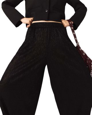 Metallic Harem Pants