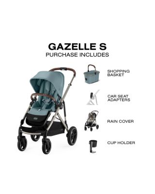 Gazelle S Stroller – Silver Frame