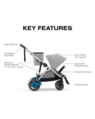 e-Gazelle S Electronic Assist Stroller