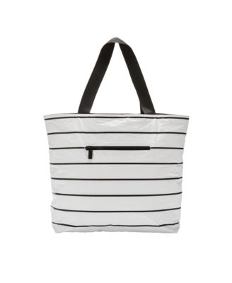 Pinstripe Day Tripper Tote Bag