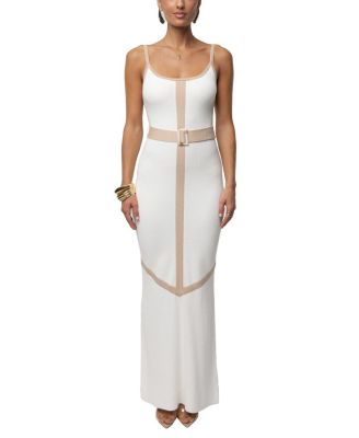  Belted Cami Maxi Dress