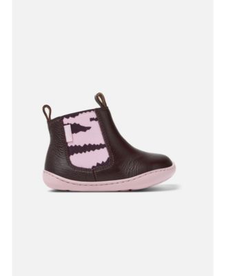 Unisex First Walker Peu Cami Twins Leather Boots - Toddler