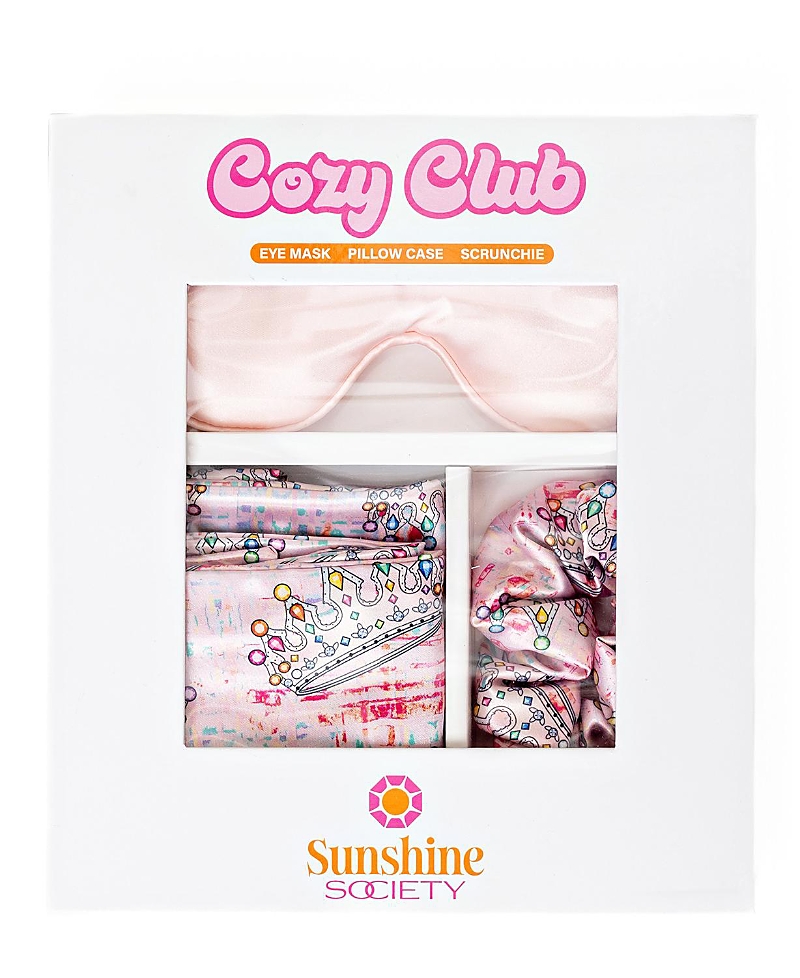 Sunshine Society Girls' Crown Jewel Cozy Club Set - Big Kid