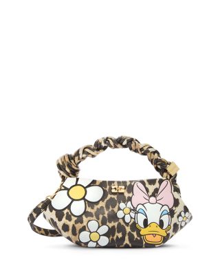 Bou Mini Daisy Duck Leopard Print Bag