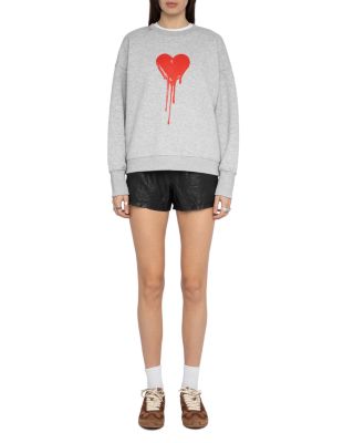 Oscarpmo Flowing Heart Sweatshirt