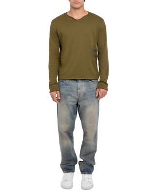 Monastir Long Sleeve Henley Tee