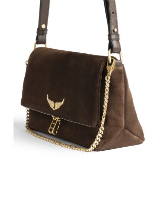 Rocky II Suede Shoulder Bag