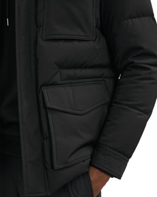 Mercury Long Sleeve Quilted Four Pocket Puffer Jacket