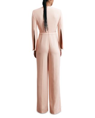 Evora Sheer Trim Jumpsuit 