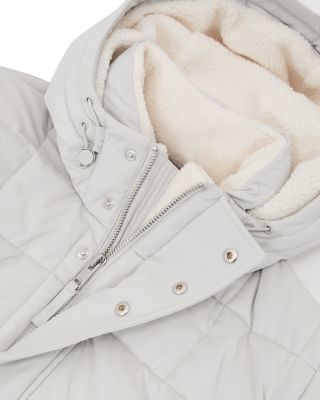 Klause Long Sleeve Borg Lined Quilted Puffer Jacket