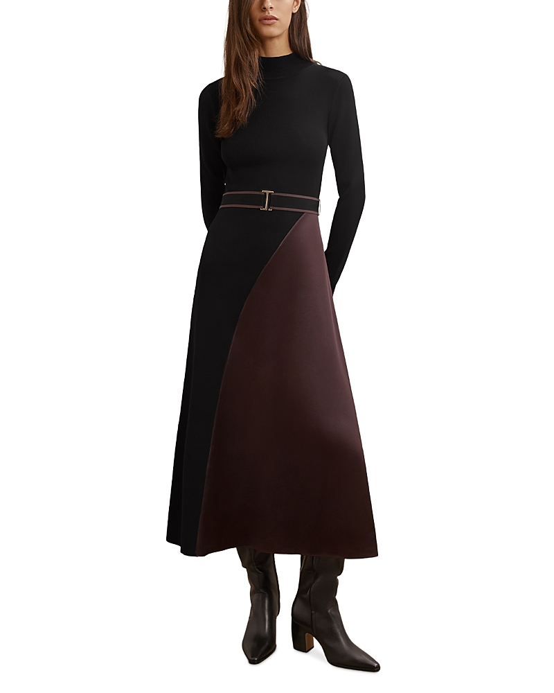 Reiss Misty Knit Midi Dress