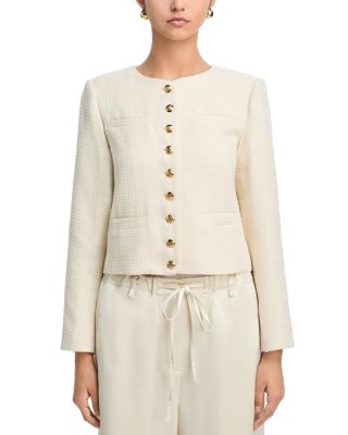 Multi Button Tweed Jacket - Exclusive