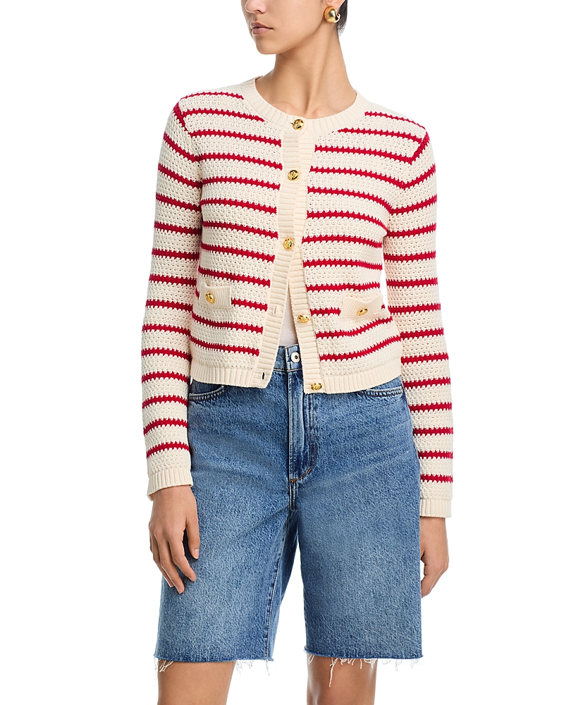 Aqua Striped Cardigan - Exclusive