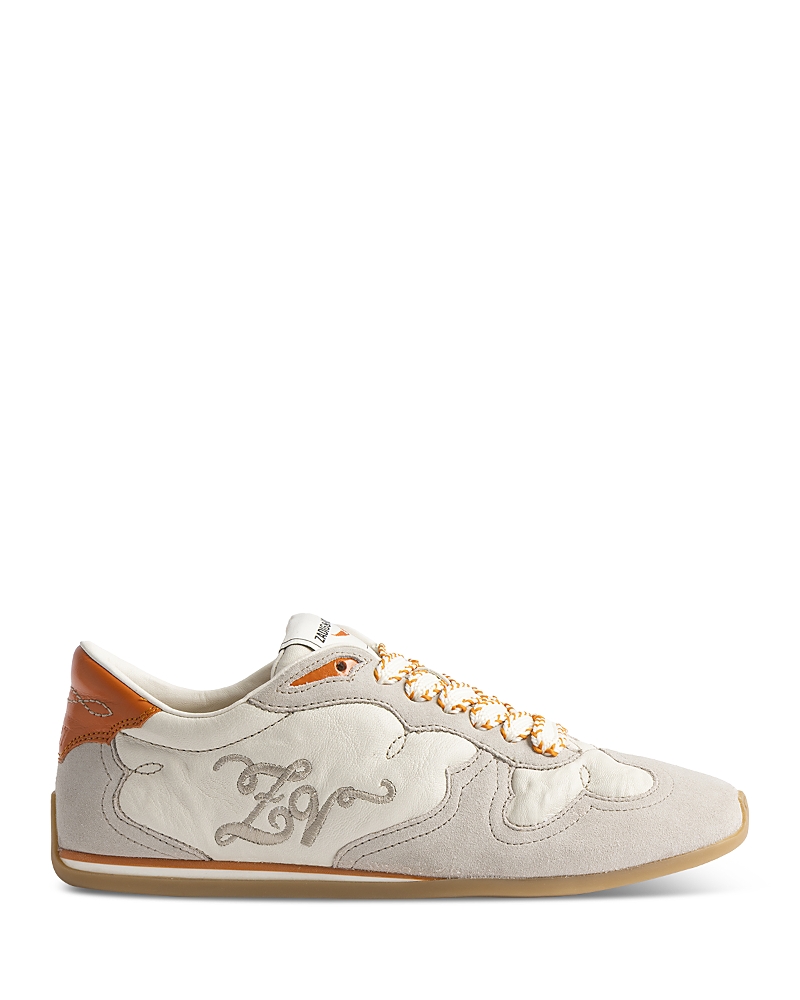 Zadig & Voltaire Women's Suede & Leather Dance Sneakers
