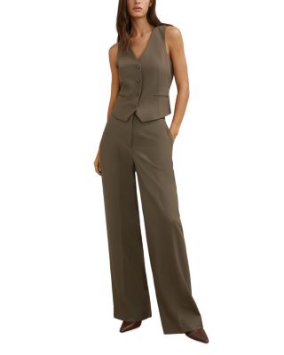 Petite Solene Wide Leg Pants