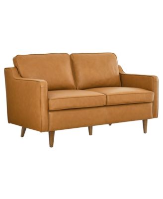 Impart Genuine Leather Loveseat