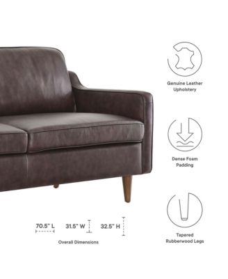 Impart Genuine Leather Sofa