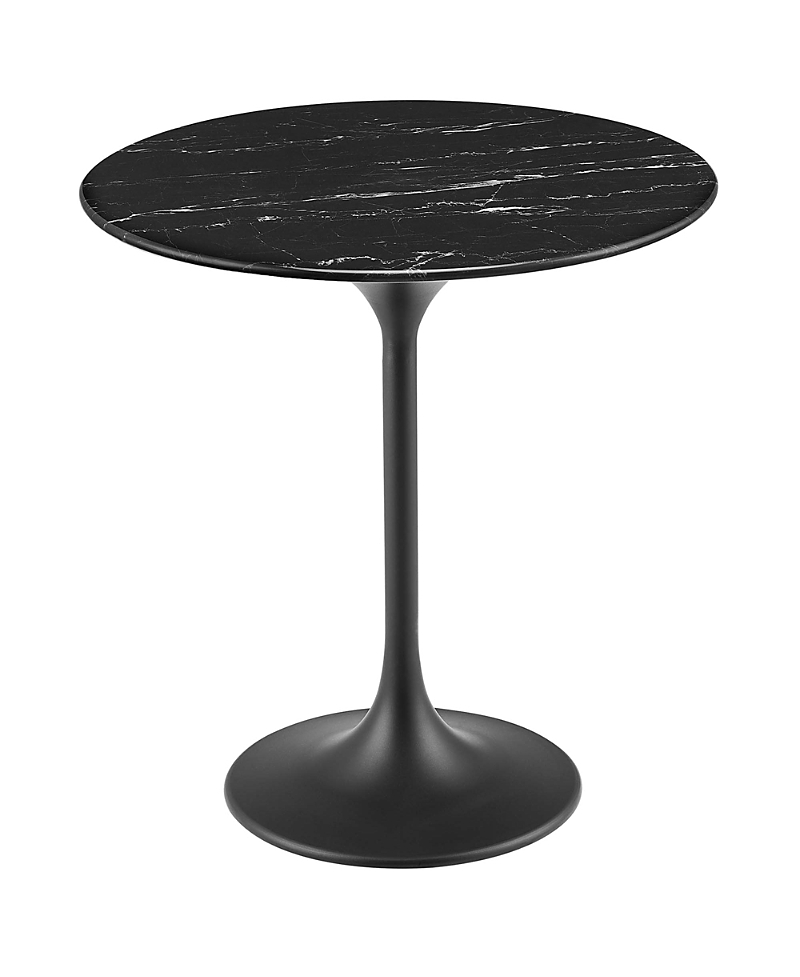 Photos - Storage Combination Modway Lippa Round Artificial Marble Side Table F5-8FDD-0A1213DF1D1A