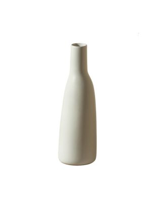 Gharyan Stoneware Dadasi Carafe Bottle In White