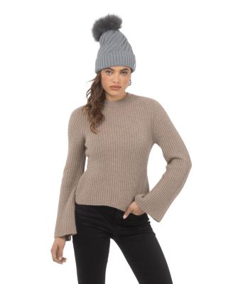  Knit Beanie with Select Lamb Pom