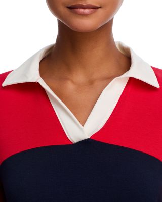 Katie Fleece Rugby Sweatshirt